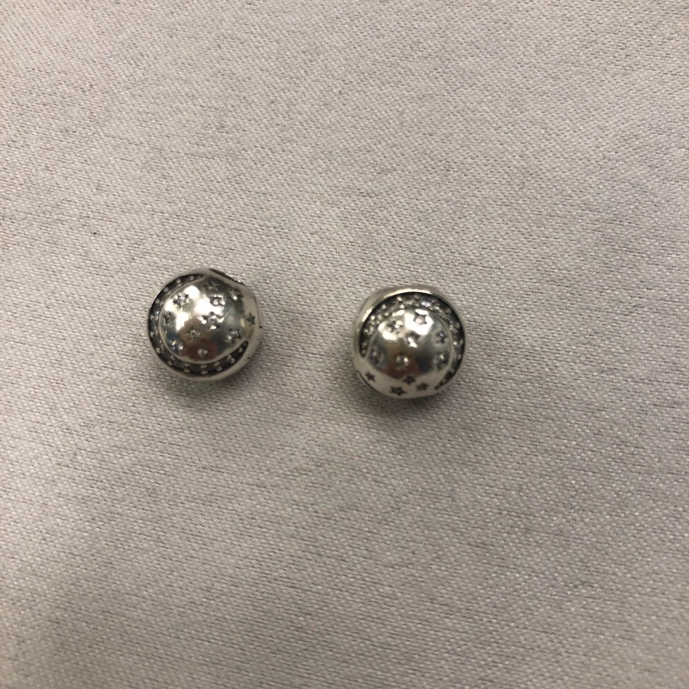 Pandora Celestial clip stoppers-pair
